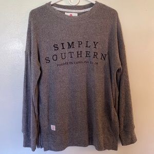 Adult Medium Simply Southern Sweater
